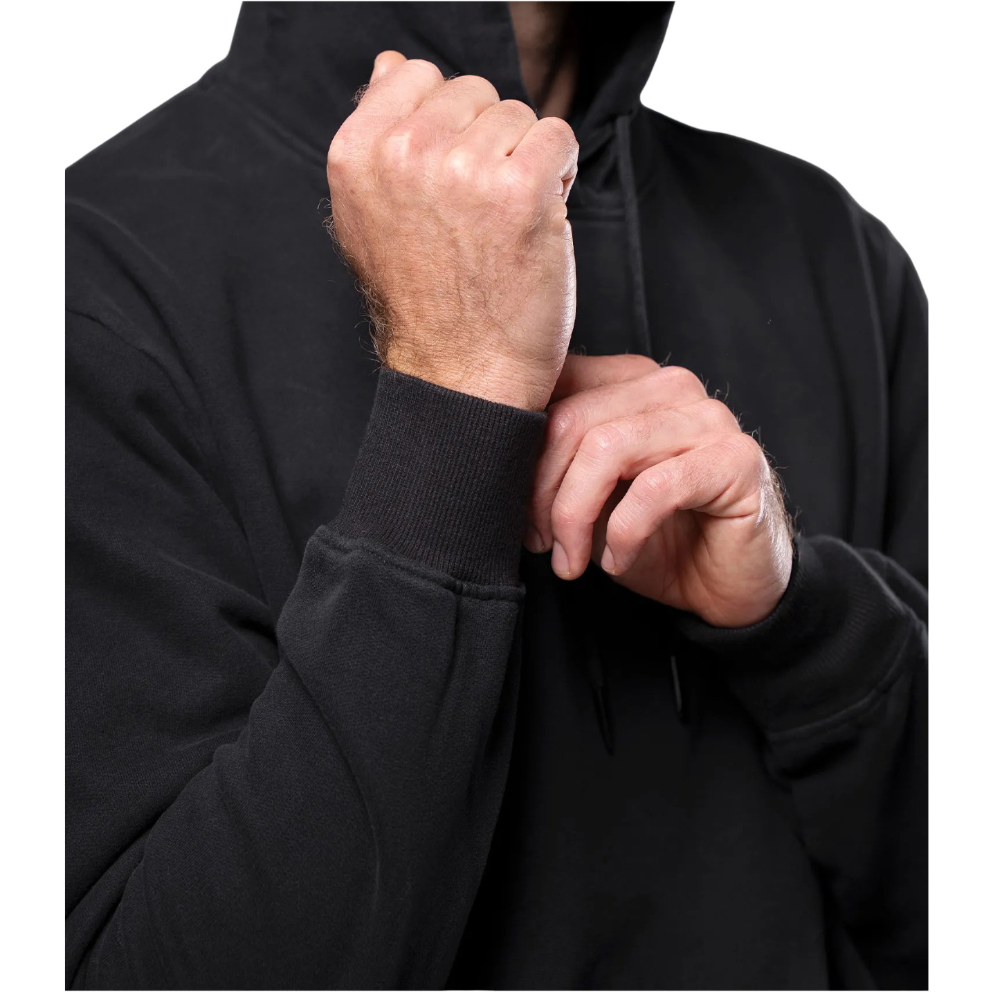 2026 Zhik Mens Carbon Hoodie HDI-0022-M-BLK - Black